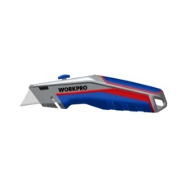   Dao tiện ích có lưỡi cắt, lưỡi dao thu vào được và có thể thể thay đổi nhanh chóng Workpro - WP213014