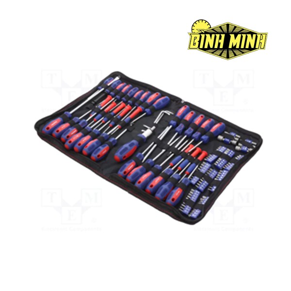 Bộ tua vít 130 chi tiết kèm túi đựng (1 Bộ = 130 cái) Workpro - W000808