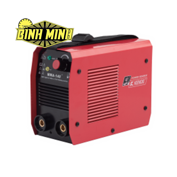 Máy hàn thủ công, dùng que hàn, công xuất đầu vào tối đa 5 KVA. Hiệu  Kende - MMA-140A
