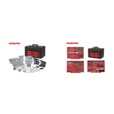 Bộ công cụ cơ khí các loại có hộp đựng (1 set = 320cái) Workpro - WP003055
