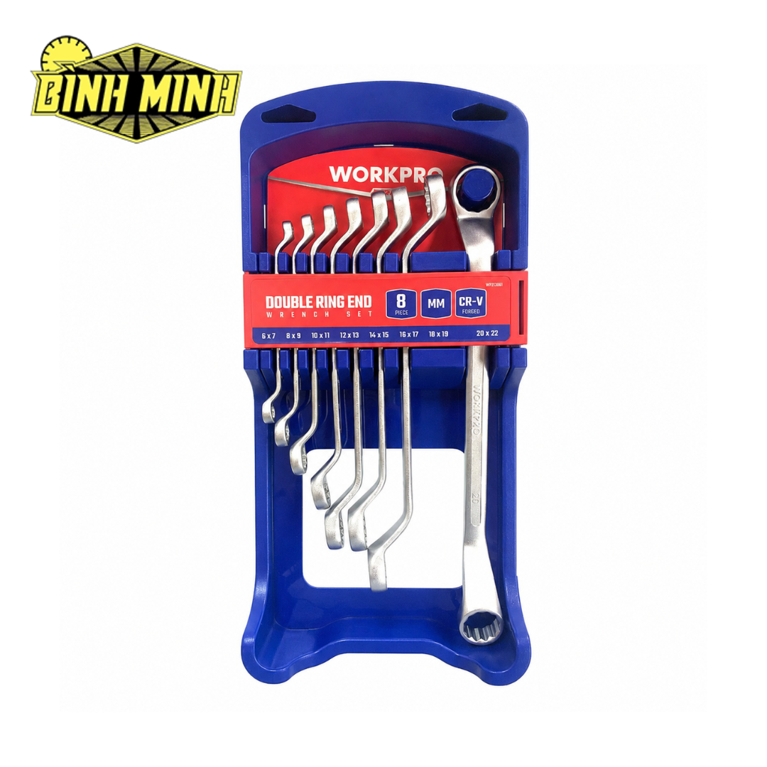 Bộ cờ lê đầu vòng ( 1 bộ = 8 cái) Workpro - WP202509