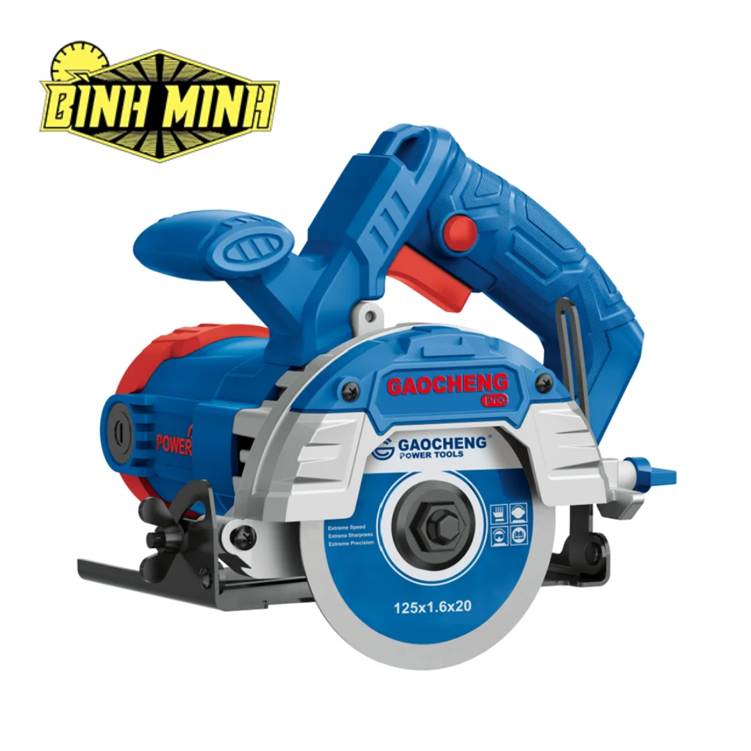 Máy Cắt Đá - Cắt Gạch GAOCHENG PRO GC-MC1501 | Công suất 1600W | Lưỡi cắt 125mm | Chính Hãng