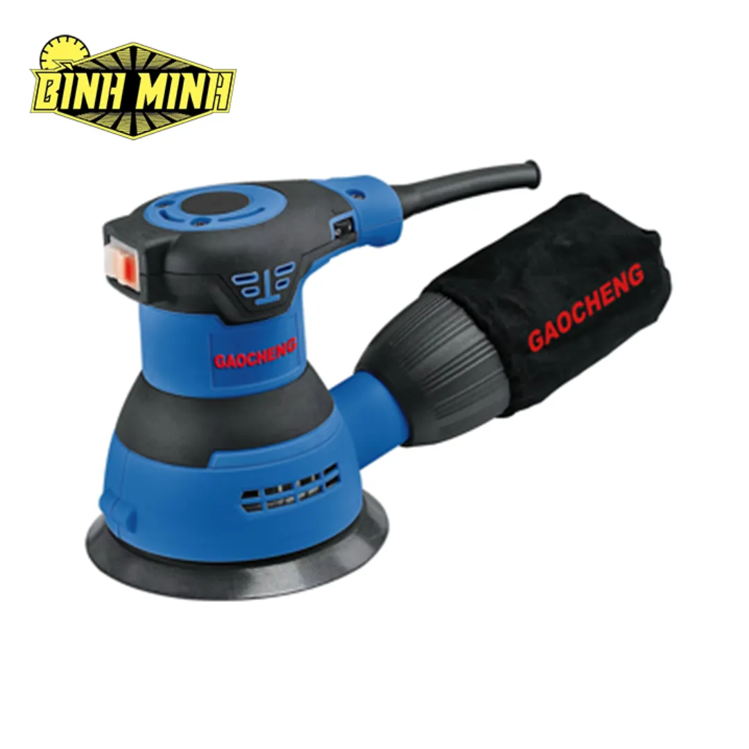 Máy Chà Nhám Tròn 350W GaoCheng GC-3205S Orbital Sander | Máy Chà Nhám Quỹ Đạo Cầm Tay