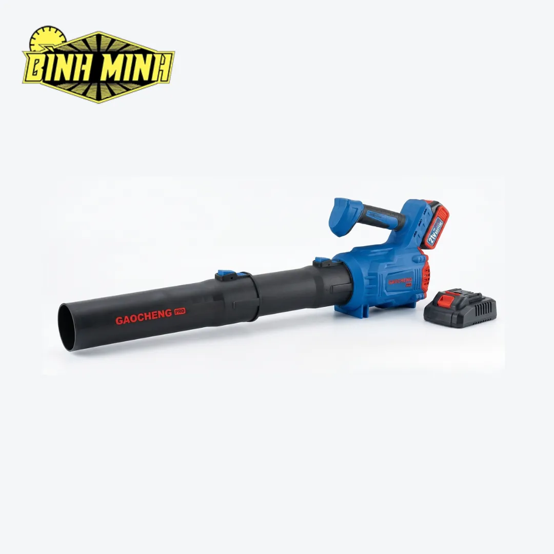 Máy Thổi Lá Pin 21V GAOCHENG PRO GN-CB1708 | Kèm 1 Pin + 1 Sạc | Máy Thổi Bụi Cầm Tay Không Dây
