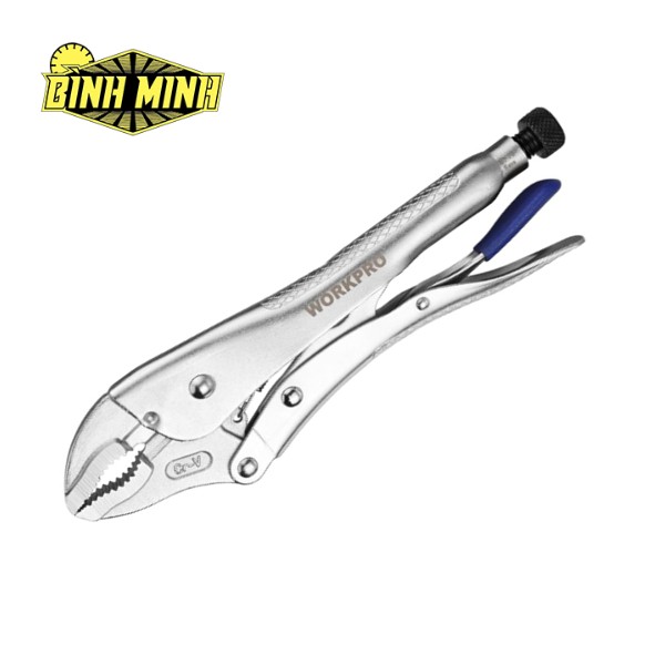 Kìm bấm mũi cong, kích thước: 10 inch (250mm) Workpro - WP231160