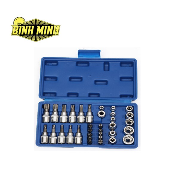 Bộ đầu vặn vít 3/8 inch (1 Bộ = 34 Cái) Workpro - WP202595