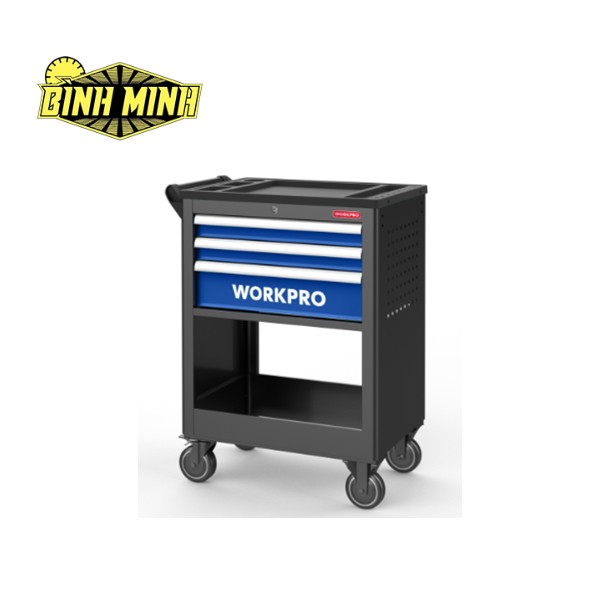 Xe đẩy dụng cụ 3 ngăn kéo Workpro - WP285005