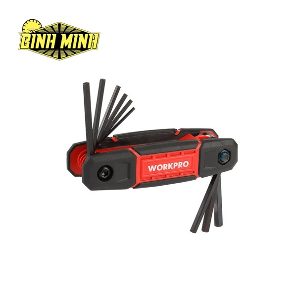 Bộ lục giác gấp gọn (1 Bộ = 9 cái) - Workpro - WP222029 