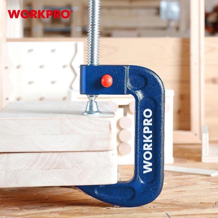 Cảo chữ C, nhả nhanh dùng để kẹp, giữ các vật liệu, kích thước: 150mm (6inch) - WP232024